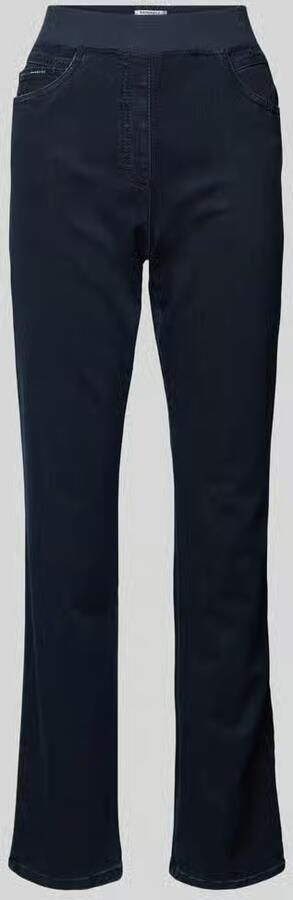 Raphaela By Brax Straight fit jeans met elastische band