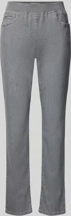 Raphaela By Brax Straight fit jeans met elastische band - Foto 2