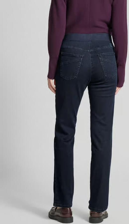 Raphaela By Brax Straight fit jeans met elastische band - Foto 2
