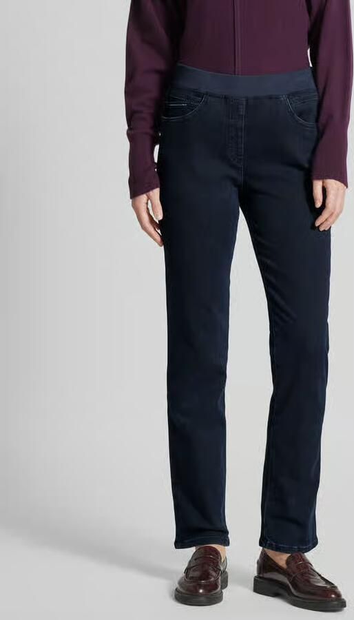 Raphaela By Brax Straight fit jeans met elastische band - Foto 3