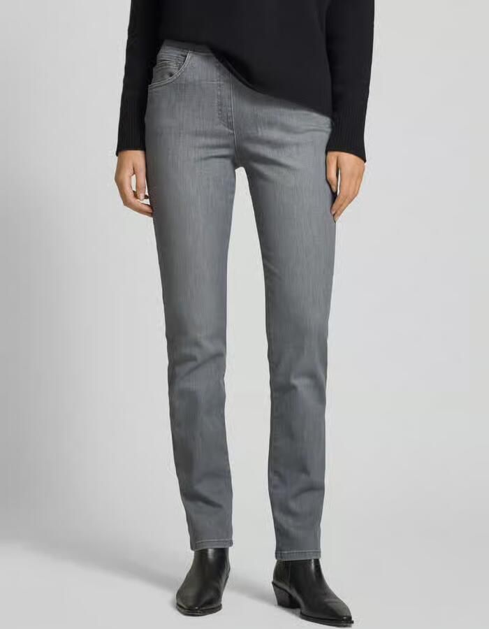 Raphaela By Brax Straight fit jeans met elastische band - Foto 3