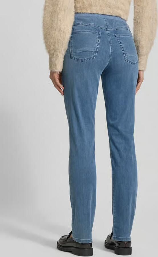 Raphaela By Brax Slim fit jeans met elastische band model 'Pamina Fun' - Foto 3