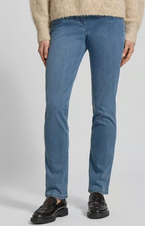 Raphaela By Brax Slim fit jeans met elastische band model 'Pamina Fun' - Foto 2