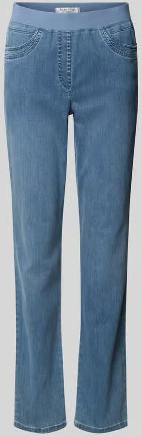 Raphaela By Brax Slim fit jeans met elastische band model 'Pamina Fun'