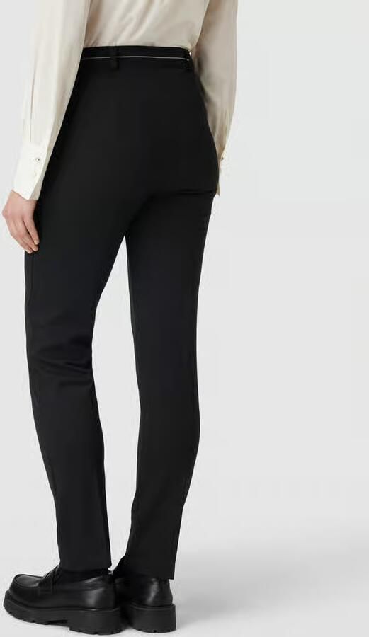 Raphaela By Brax Super slim fit stoffen broek met ritszakken model 'LILLYT'