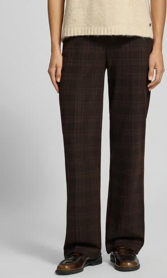 Raphaela By Brax Super slim fit wijdte broek met katoen en viscose model 'LILLYTH' - Foto 3