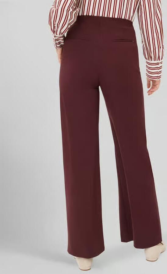Raphaela By Brax Wide leg wijdte broek van viscosemix model 'Lillyth' - Foto 2