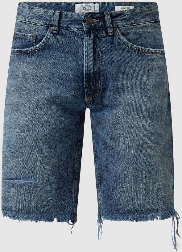 Redefined Rebel Korte regular fit jeans van katoen model 'Osaka'