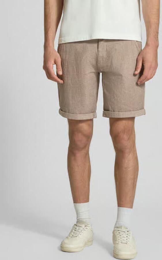 Redefined Rebel Bermuda s met riem en steekzakken model 'NEBRASKA' - Foto 3