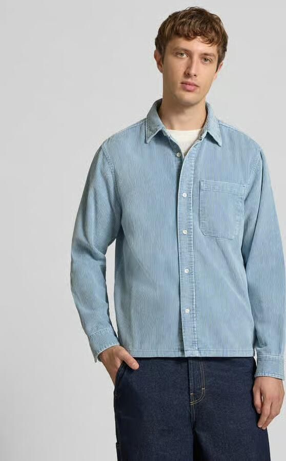 Redefined Rebel Boxy fit vrijetijdsoverhemd van corduroy model 'WOOD' - Foto 2