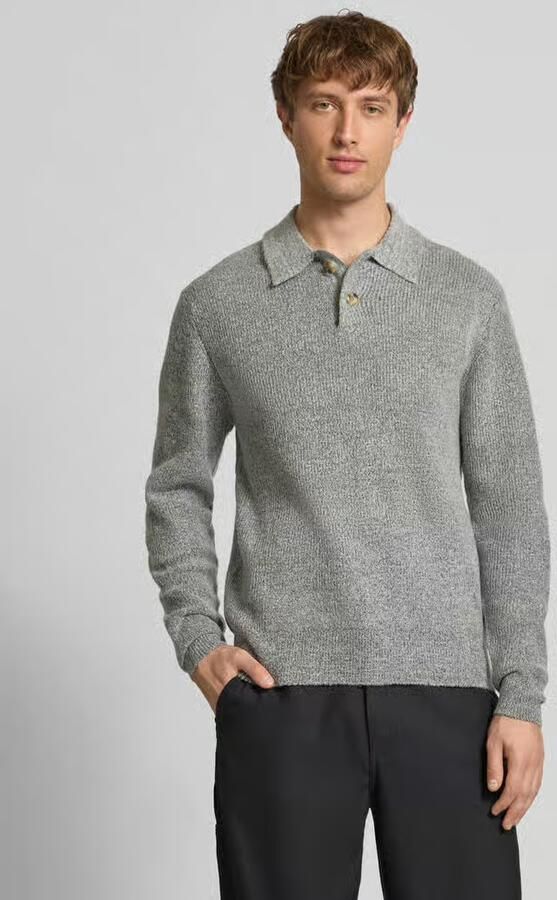 Redefined Rebel Gebreide pullover met polokraag model 'NIXON' - Foto 2