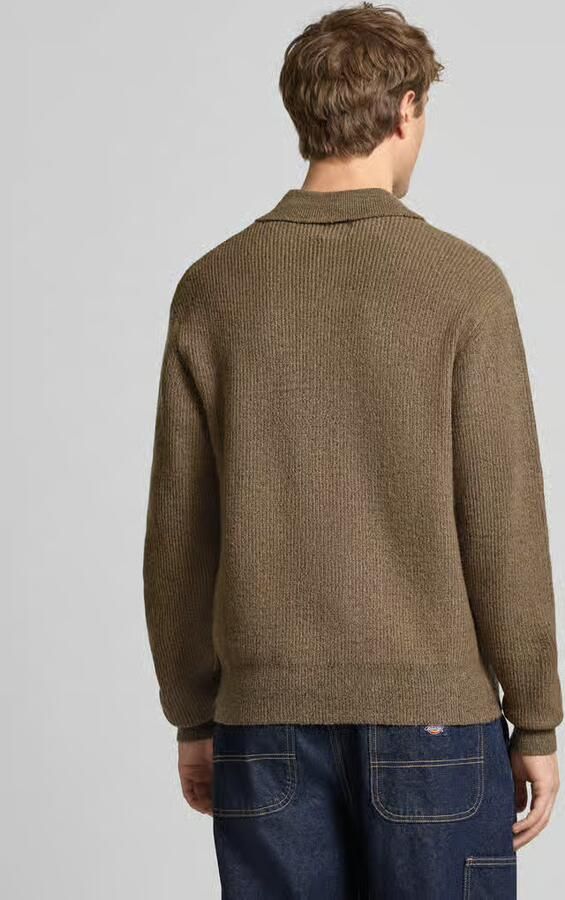 Redefined Rebel Gebreide pullover met polokraag model 'NIXON'