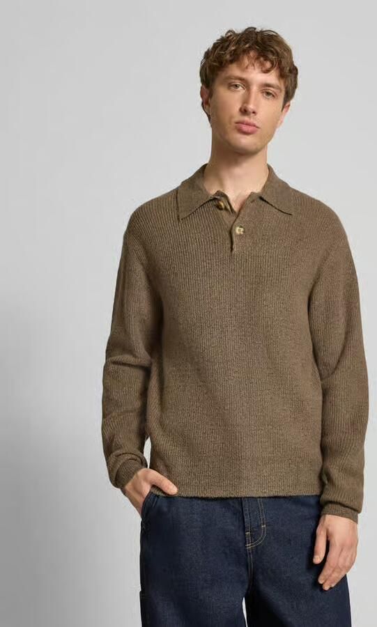Redefined Rebel Gebreide pullover met polokraag model 'NIXON' - Foto 2