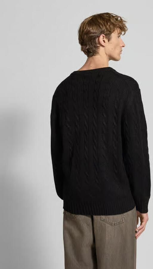 Redefined Rebel Gebreide pullover met ribboorden model 'PELLE'