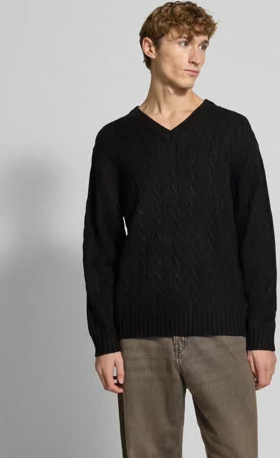 Redefined Rebel Gebreide pullover met ribboorden model 'PELLE' - Foto 2
