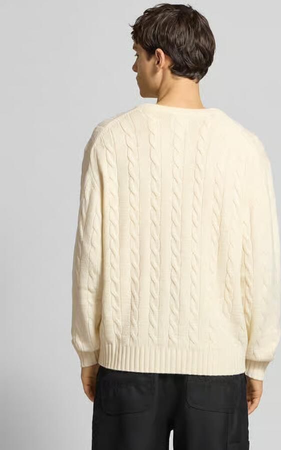 Redefined Rebel Gebreide pullover met ribboorden model 'PELLE'