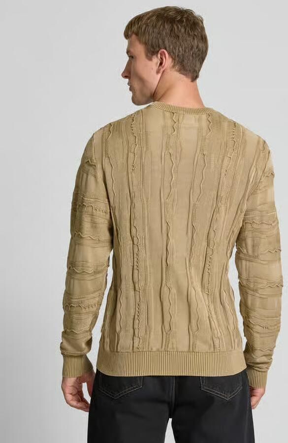 Redefined Rebel Gebreide pullover met structuurmotief model 'Jamie'