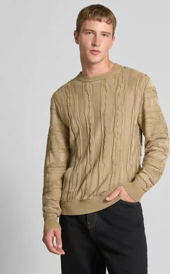 Redefined Rebel Gebreide pullover met structuurmotief model 'Jamie' - Foto 2