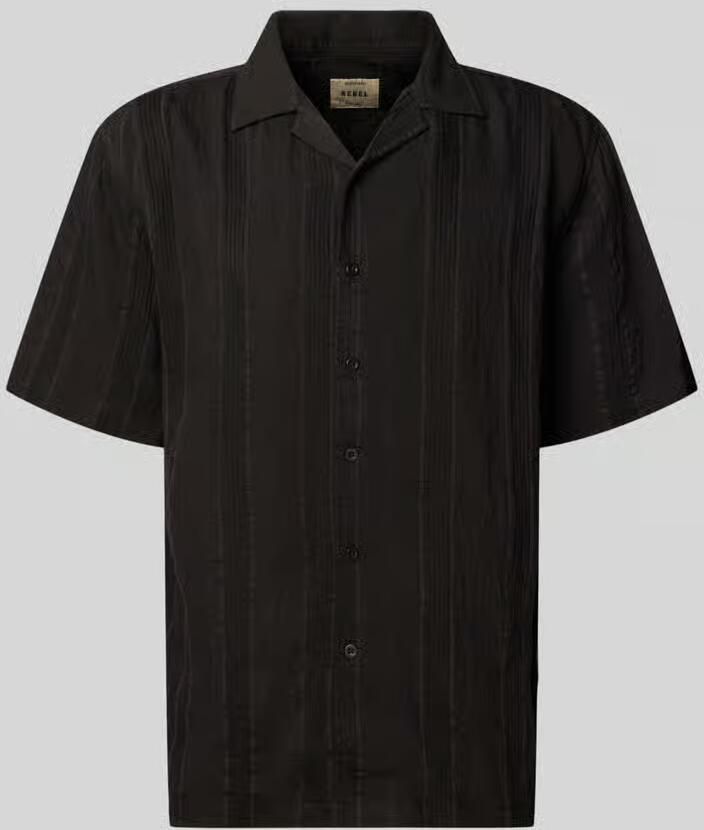 Redefined Rebel Modern fit vrijetijdshemd met structuurpatroon model 'Henrik' - Foto 2