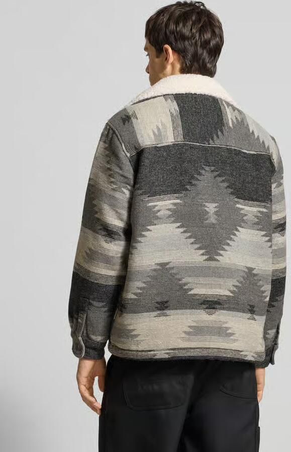 Redefined Rebel Overhemdjack met omgeslagen kraag en borstzakken model 'CARTER' - Foto 3