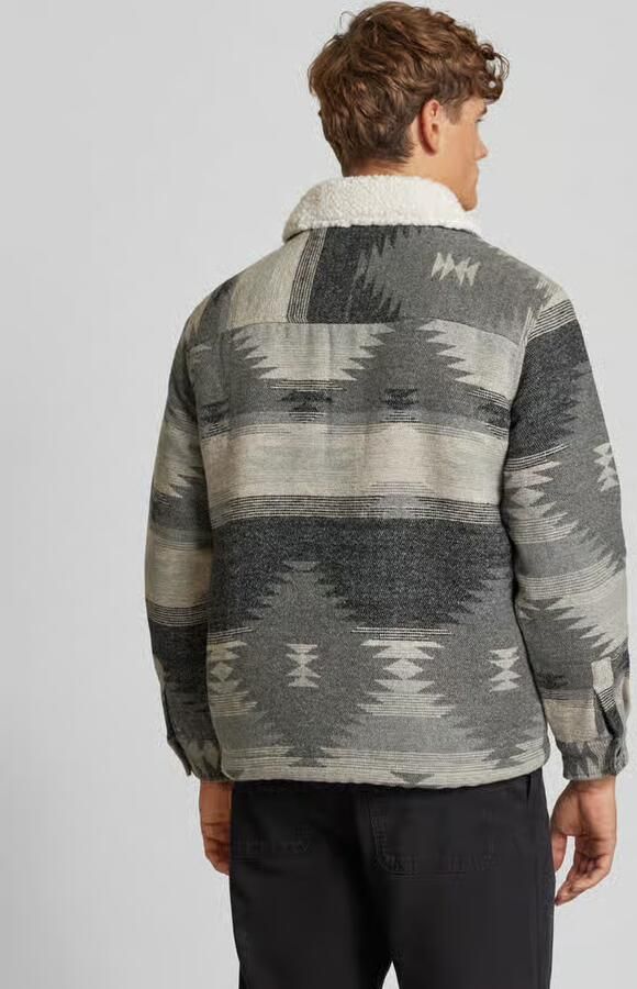 Redefined Rebel Overhemdjack met omgeslagen kraag en borstzakken model 'CARTER'