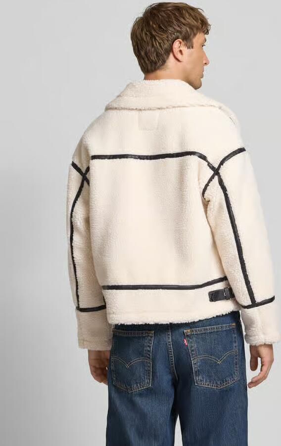 Redefined Rebel Regular fit jack van imitatiebont model 'Angel'