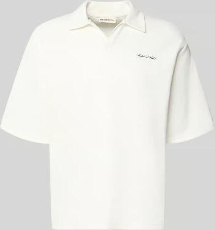 Redefined Rebel regular fit poloshirt met logo model 'Eddie' - Foto 2