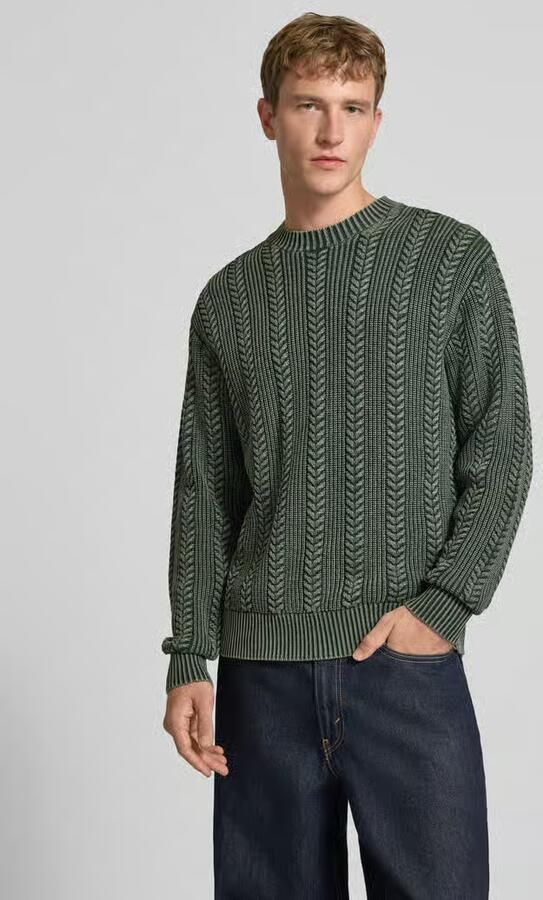 Redefined Rebel Regular fit pullover van puur katoen model 'WAYNE' - Foto 3