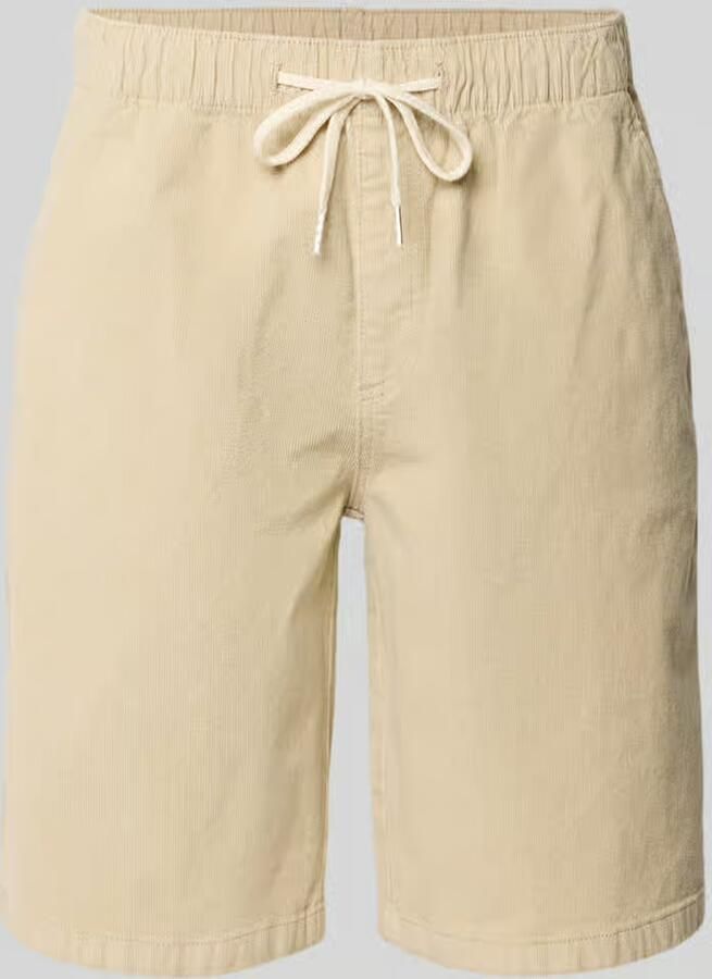 Redefined Rebel regular fit shorts met trekkoord model 'Joey' - Foto 2