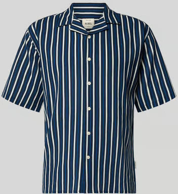 Redefined Rebel regular fit vrijetijdsoverhemd met reverskraag model 'HOWIE' - Foto 2