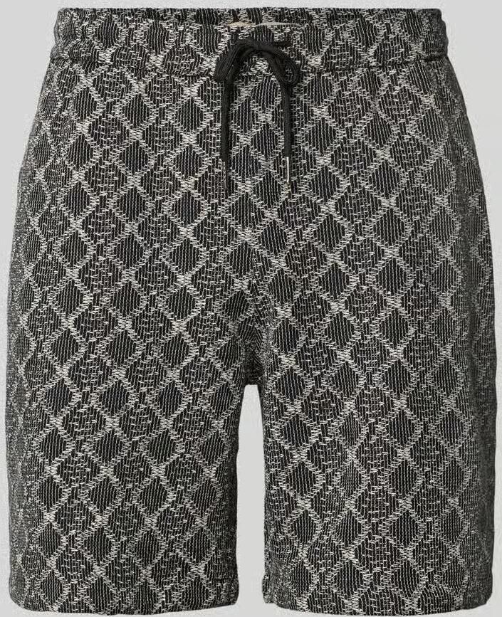 Redefined Rebel Short in all-over look met trekkoord model 'CARLOS' - Foto 2