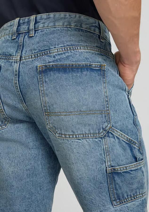 Redefined Rebel Short met contrasterende stiksels model 'Mito'