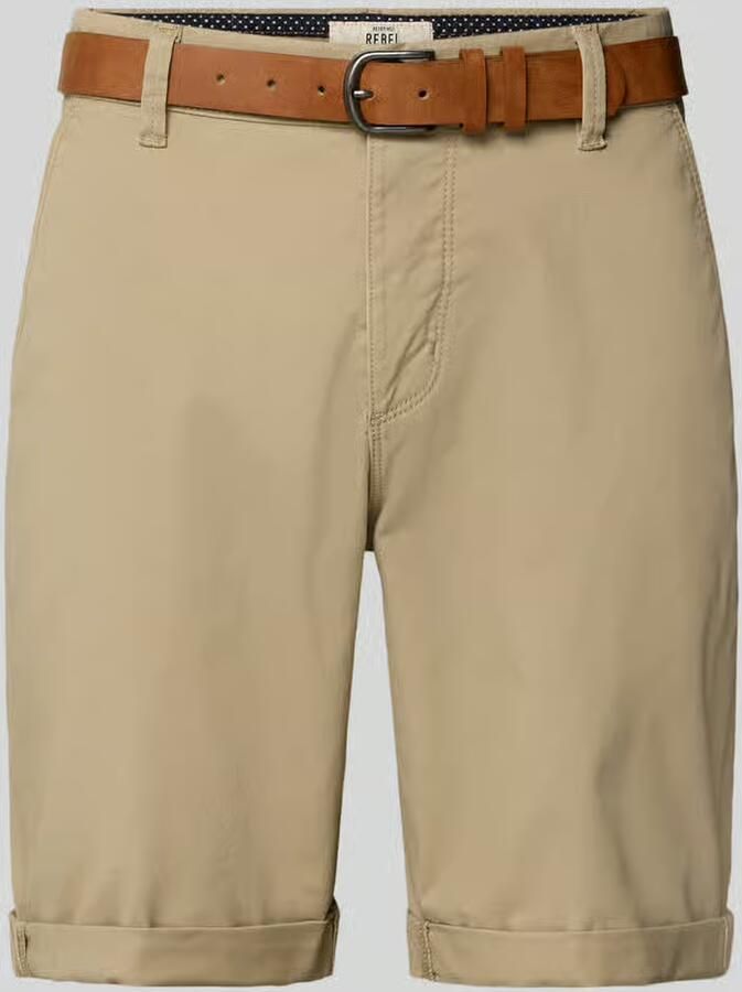 Redefined Rebel Short met riem model 'MIKE' - Foto 2