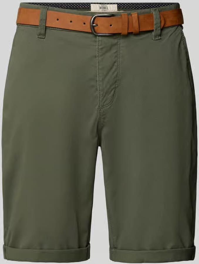 Redefined Rebel Short met riem model 'MIKE' - Foto 2