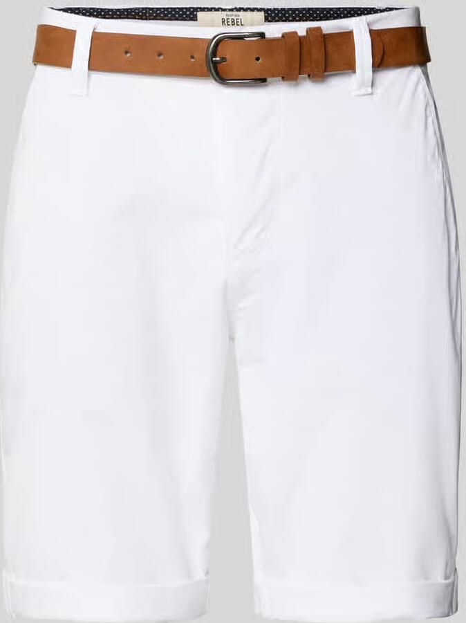 Redefined Rebel Short met riem model 'MIKE' - Foto 2