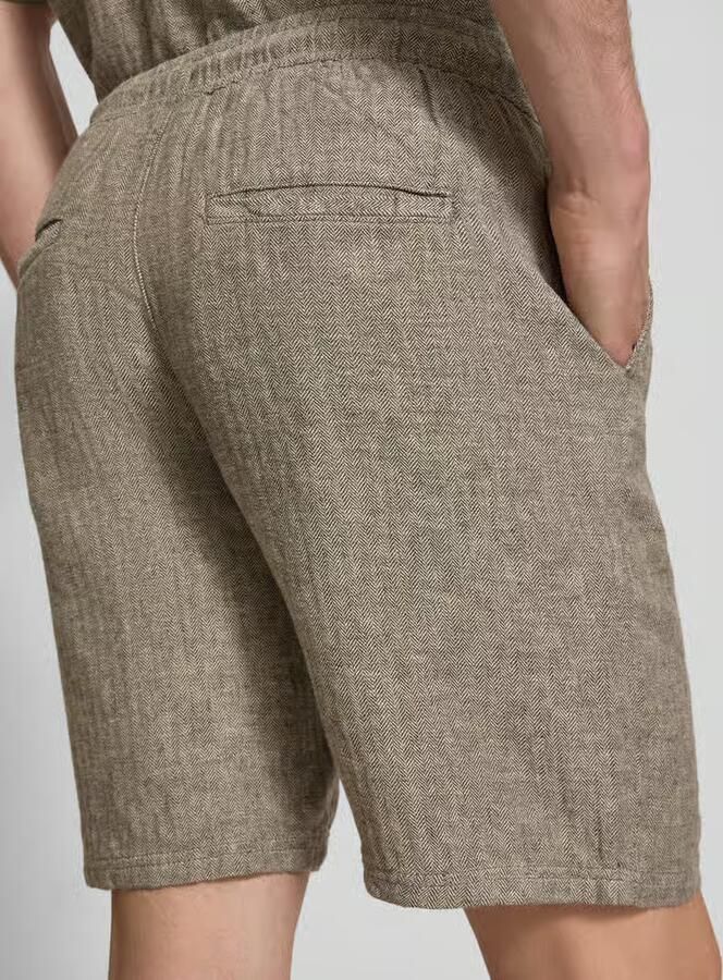 Redefined Rebel Short van mix van katoen en linnen model 'ORLANDO'