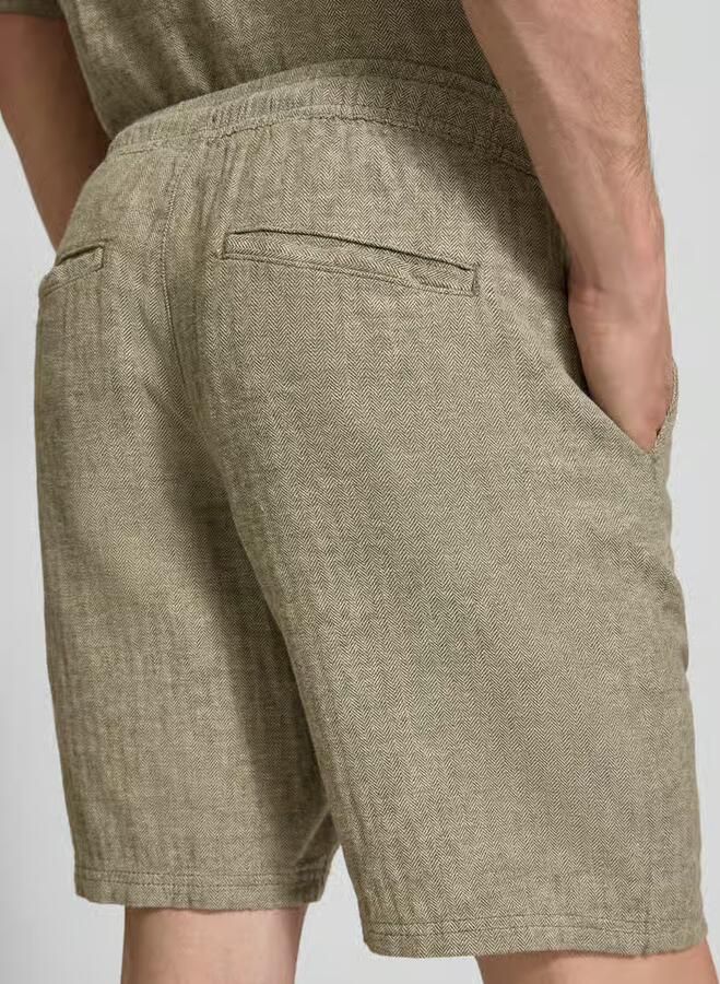 Redefined Rebel Short van mix van katoen en linnen model 'ORLANDO'