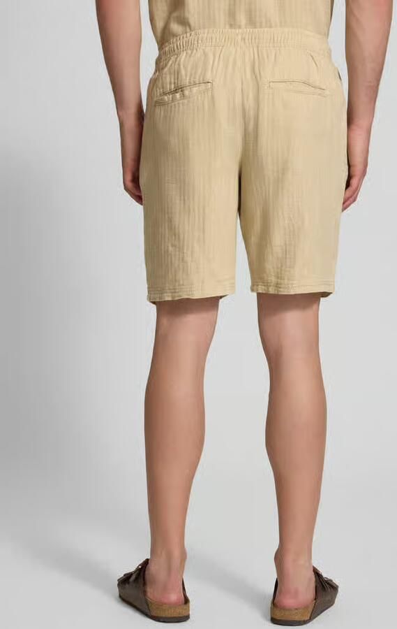 Redefined Rebel Short van mix van katoen en linnen model 'ORLANDO' - Foto 3