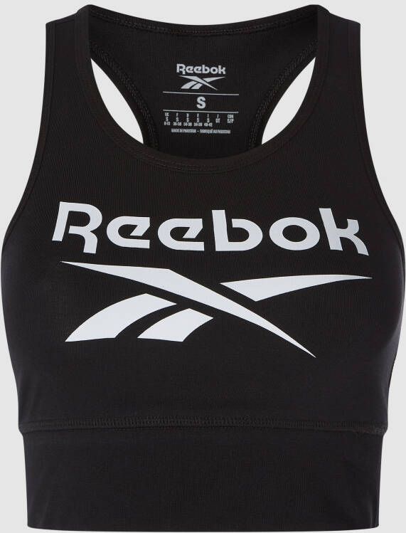 Reebok Identity Big Logo Sportbeha Dames