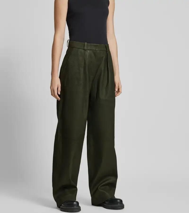 Remain Leren broek met achterzakken - Foto 2