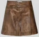 Remain Minirok in leerlook