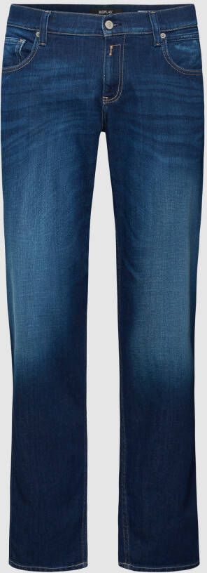Replay Jeans met labelpatch model 'SANDOT'