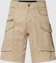 Replay Beige Katoenen Heren Shorts Lente Zomer Beige Heren - Thumbnail 1