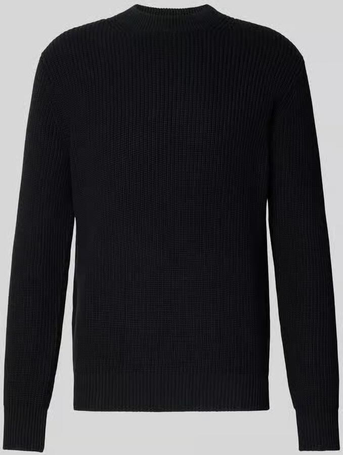Replay Gebreide pullover met labeldetail