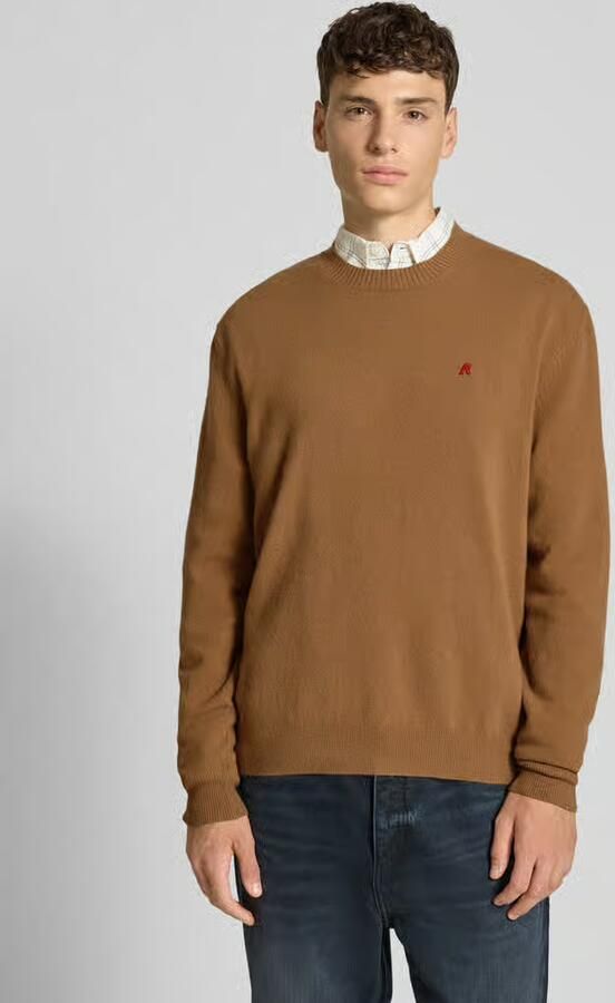Replay Gebreide pullover van mix van lanawol met ronde hals - Foto 2