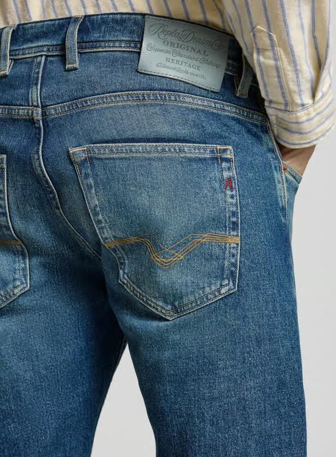 Replay Regular fit jeans in 5-pocketmodel model 'Grover' - Foto 2