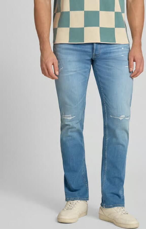 Replay regular fit jeans in used-look model 'Grover' - Foto 3