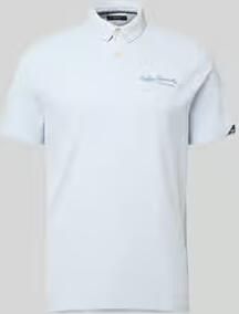 Replay Regular Fit poloshirt van puur katoen