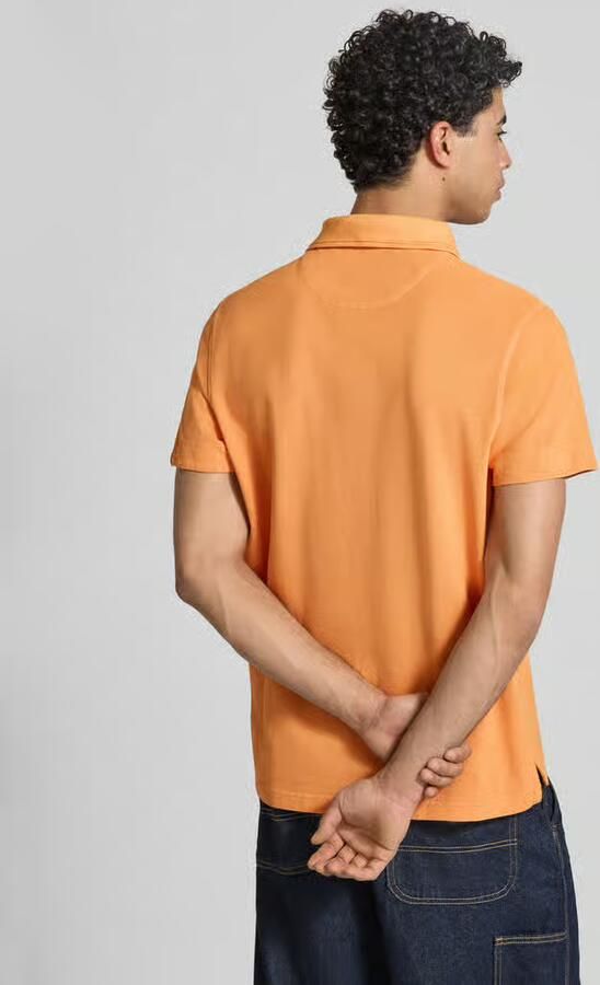 Replay Regular Fit poloshirt van puur katoen - Foto 3