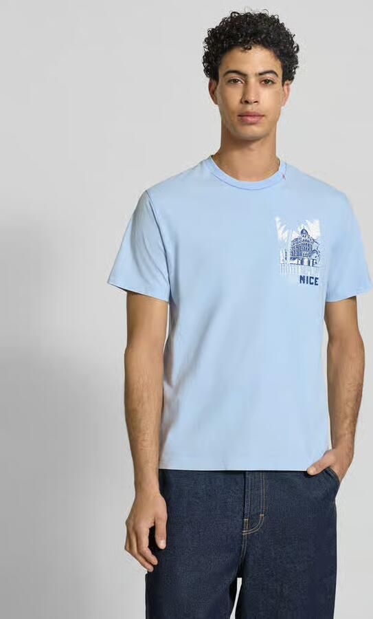 Replay Regular fit T-shirt met logoprint - Foto 3